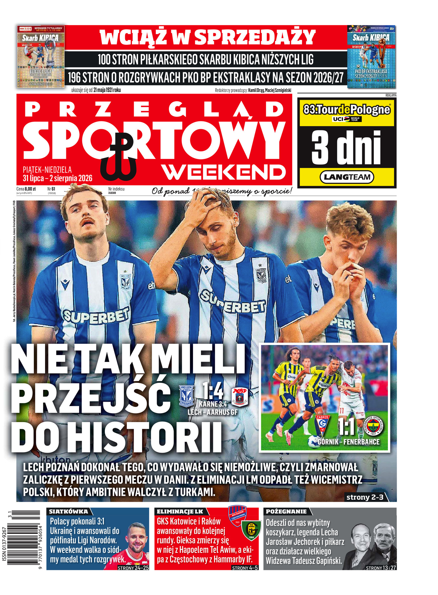 GKS Katowice - MŠK Žilina 3:1, 30.07.2026 Przegląd Sportowy