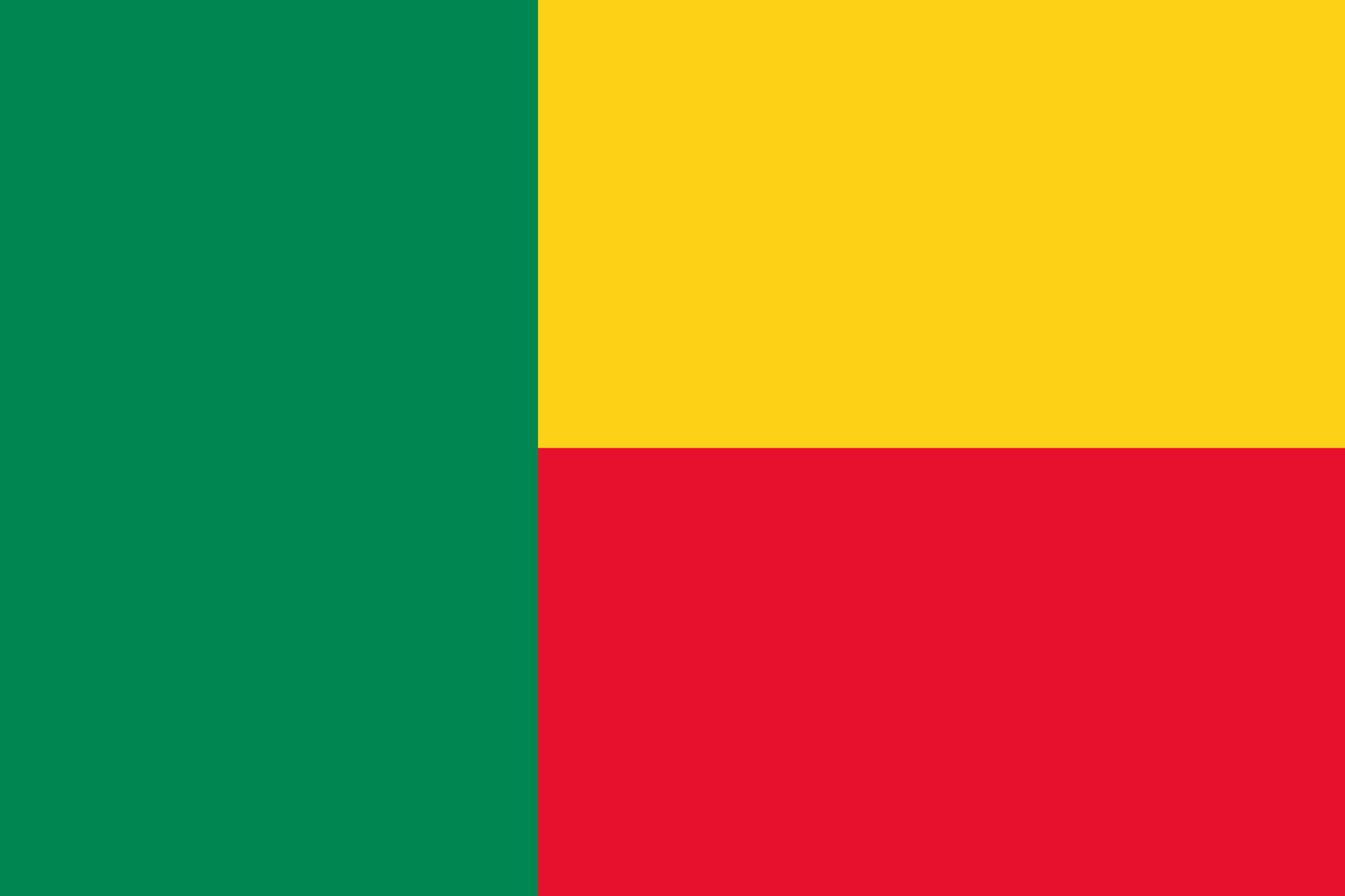 Flaga Benin