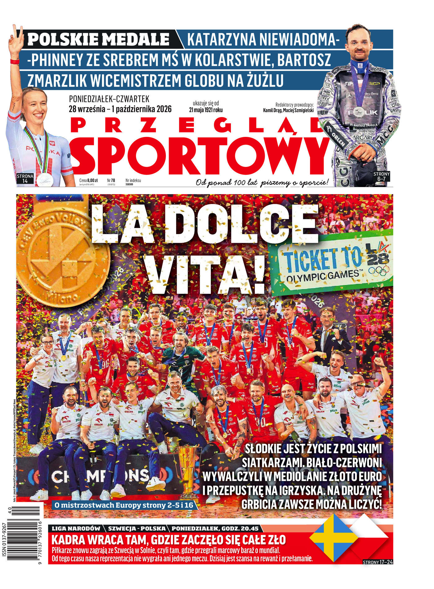Polska - Bośnia i Hercegowina 0:0, 25.09.2026 Przegląd Sportowy