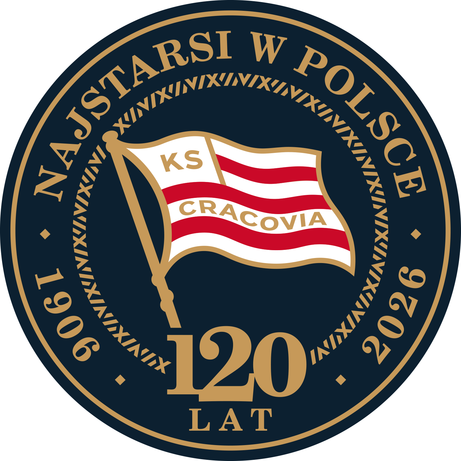 Herb Cracovia - jubileusz 120 lat (2026)