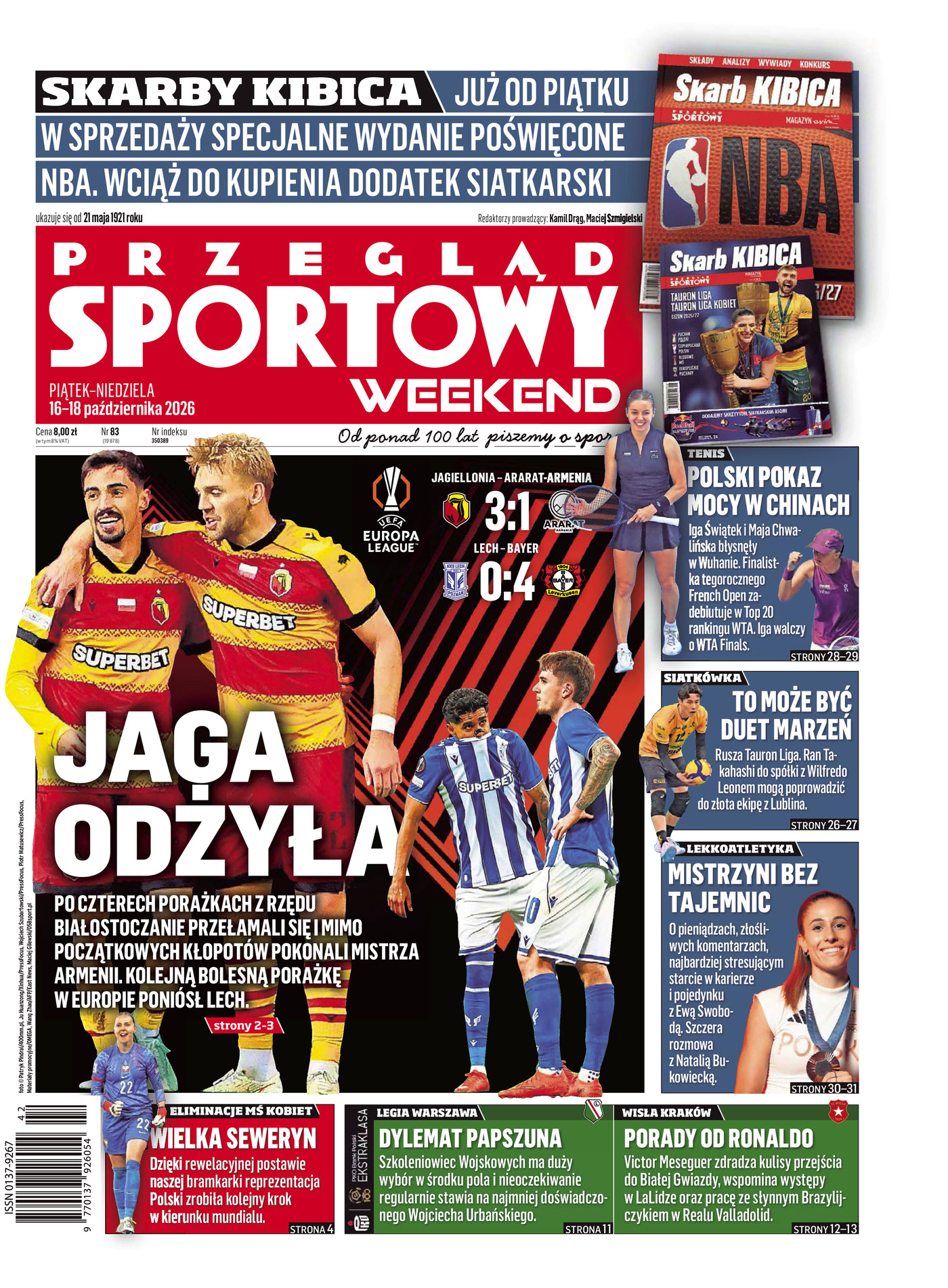 Przegląd Sportowy po meczu kobiet Polska - Belgia 3:2, k. 4-3 (13.10.2026)