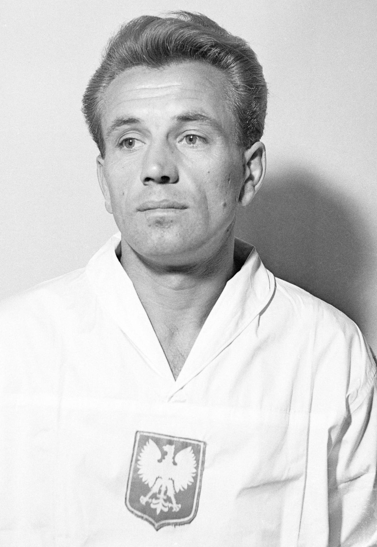 Stanisław Hachorek - piłkarz Gwardii Warszawa, lata 50-te 