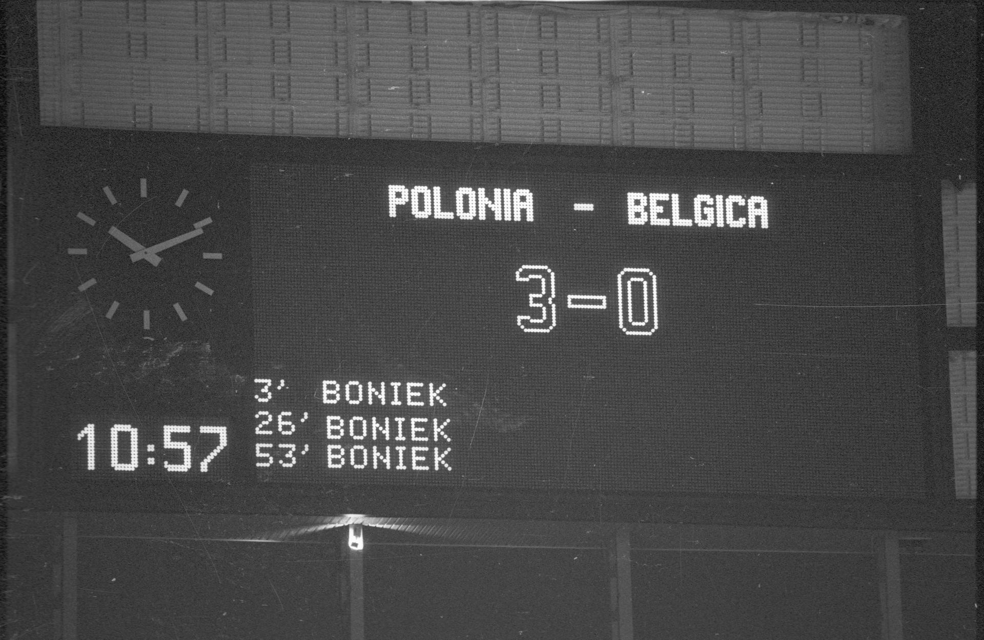 polska - belgia (28.06.1982)