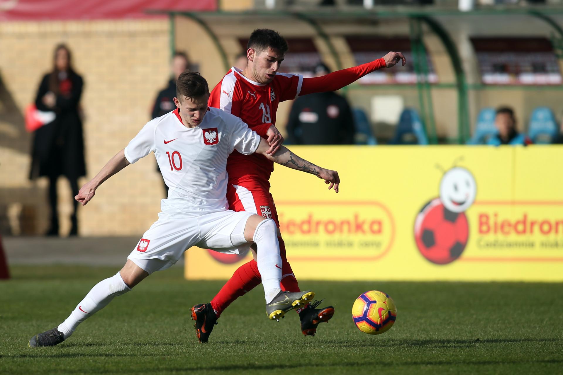 Polska - Serbia 0:2 (26.03.2019) U21 Sebastian Szymański