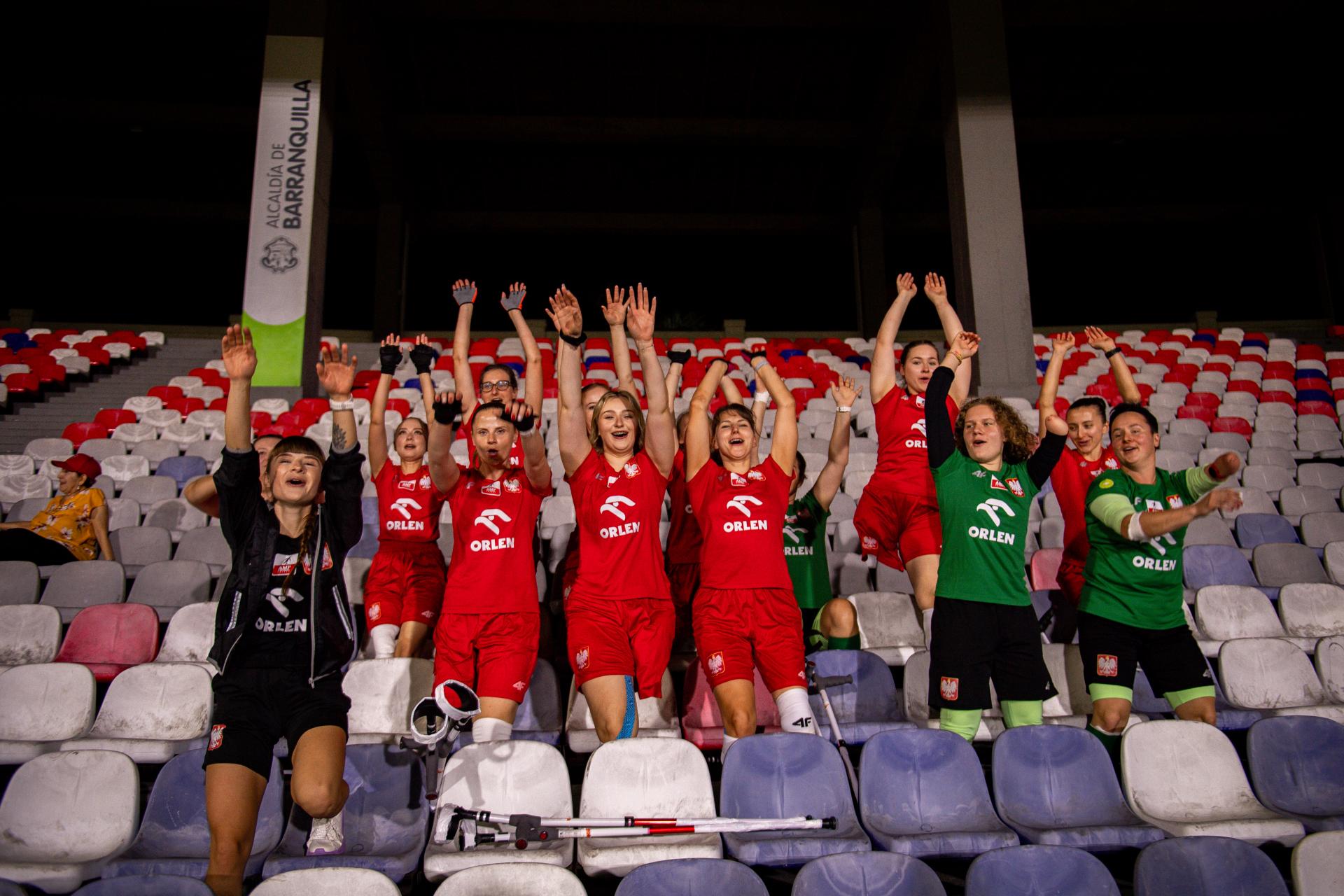 Kolumbia - Polska 1:0 ampfutbol kobiet (04.11.2024)