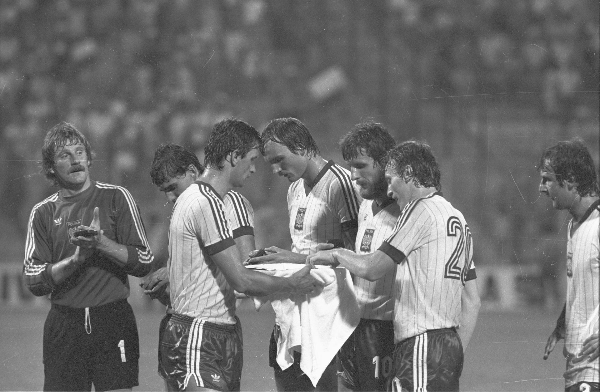 ceremonia medalowa mundial 1982