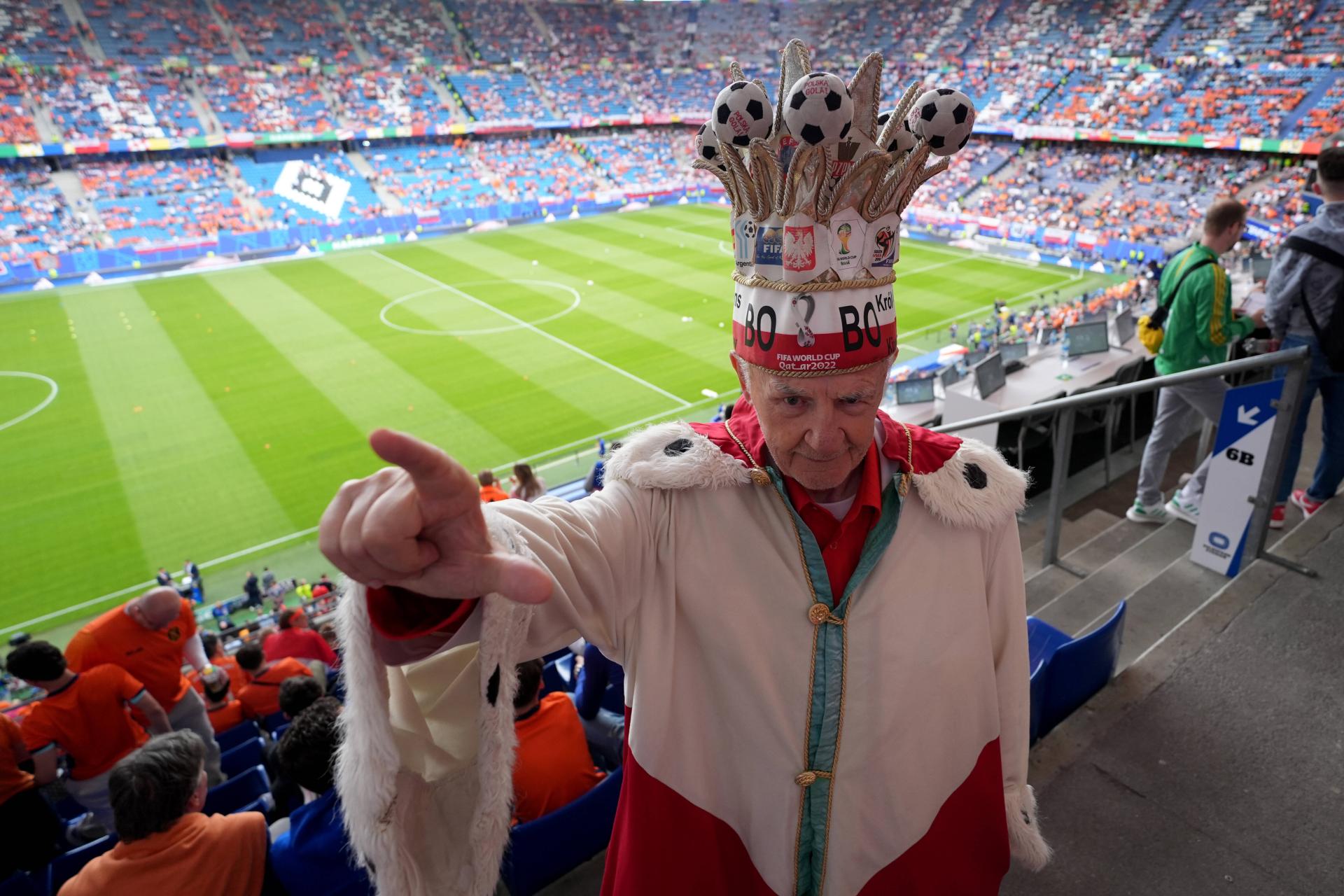 Andrzej Bobowski przed meczem Polska - Holandia na Euro 2024