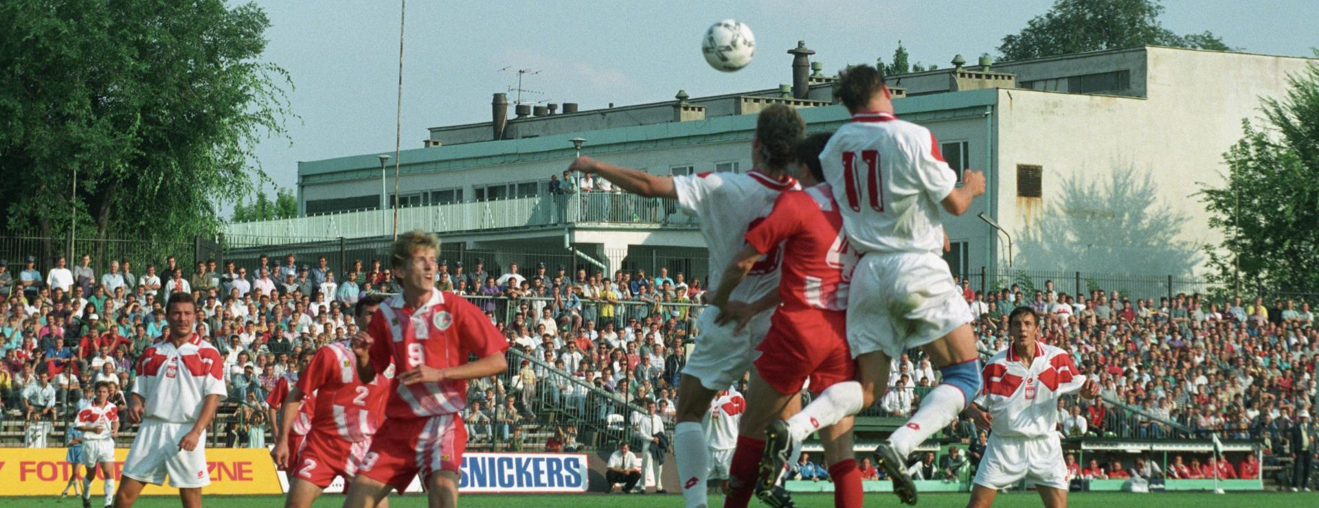Polska - Białoruś 1:1 (17.08.1994) na slidera