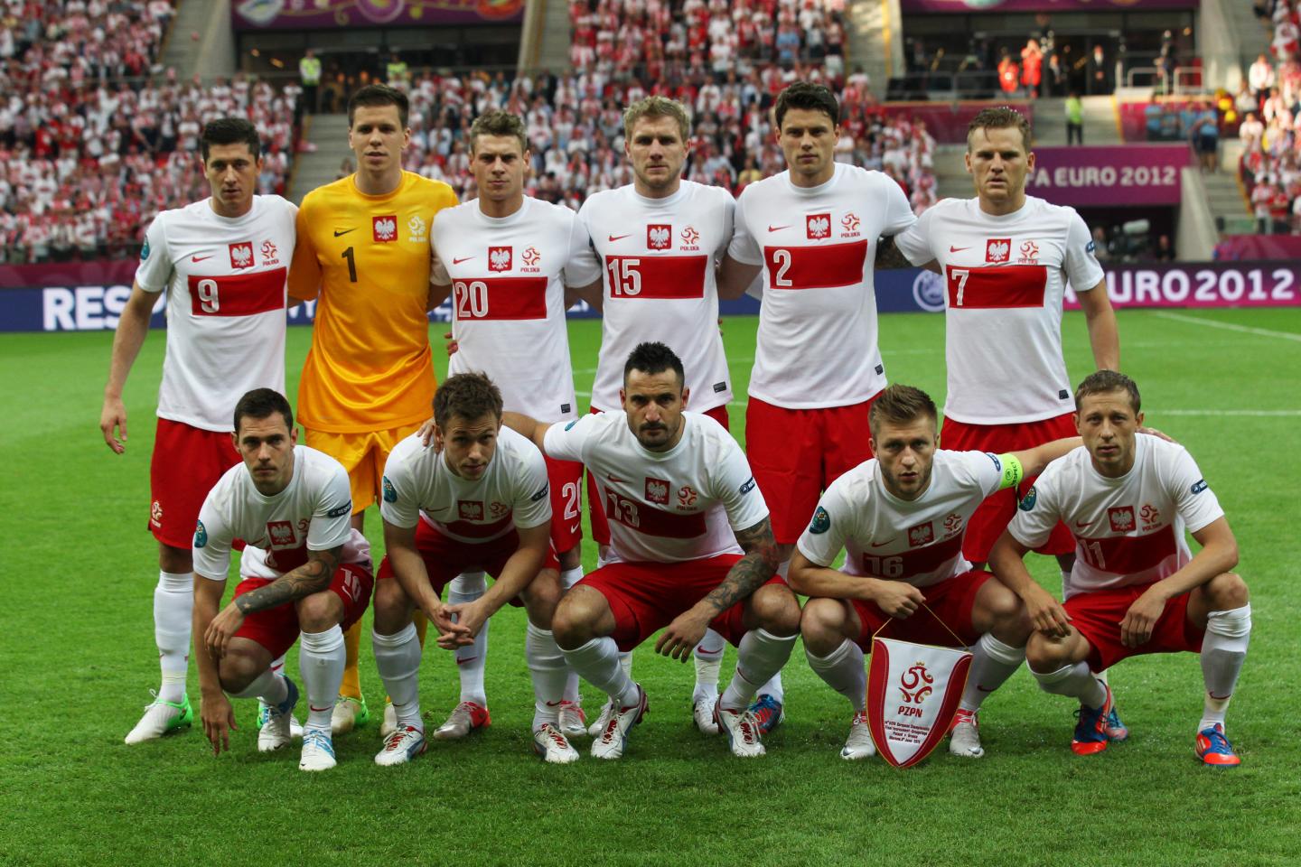 Wyjściowa "11" Polski na mecz z Grecją, w biało-czerwonych strojach