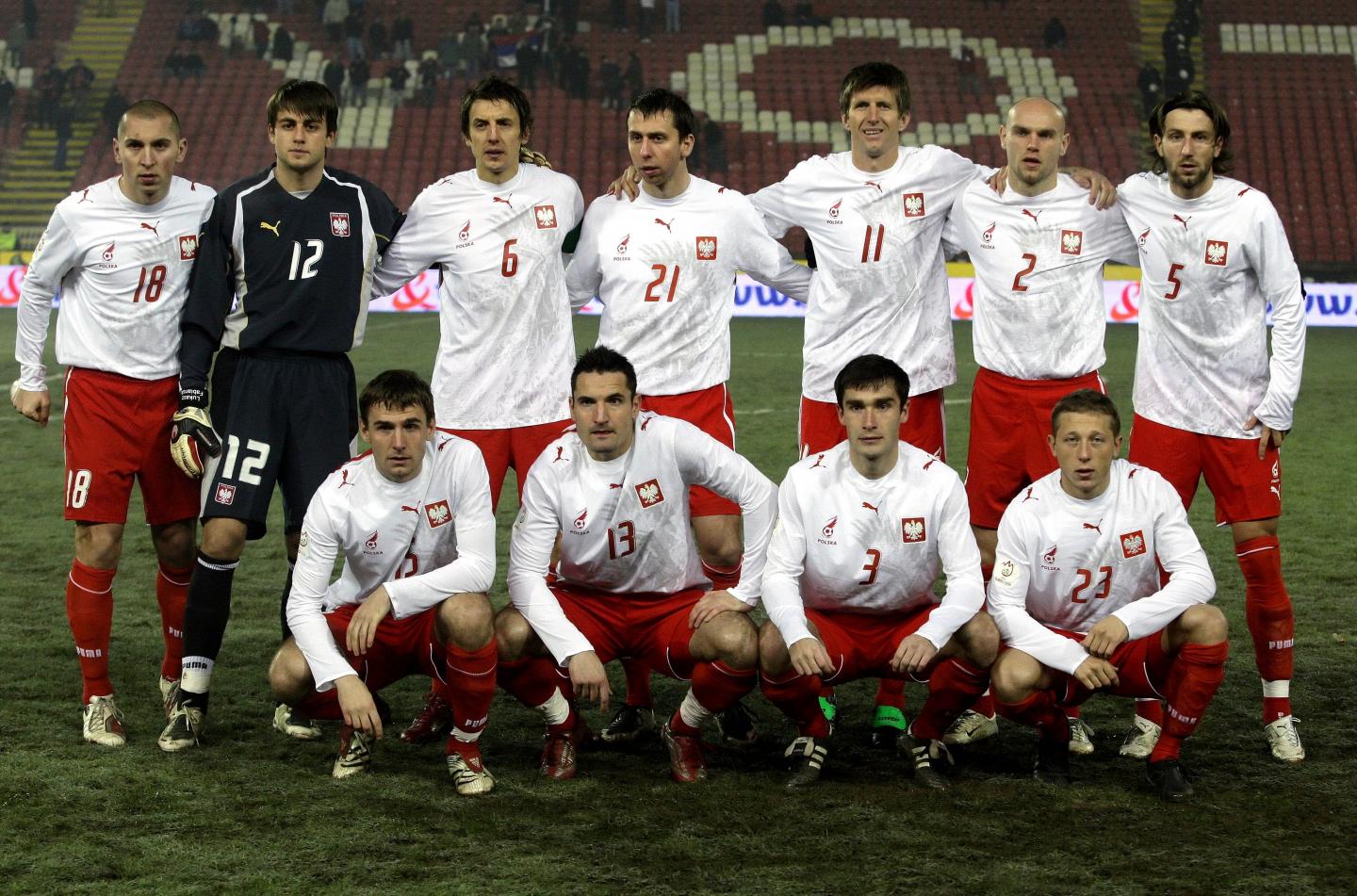 Serbia - Polska 2:2, 21.11.2007 