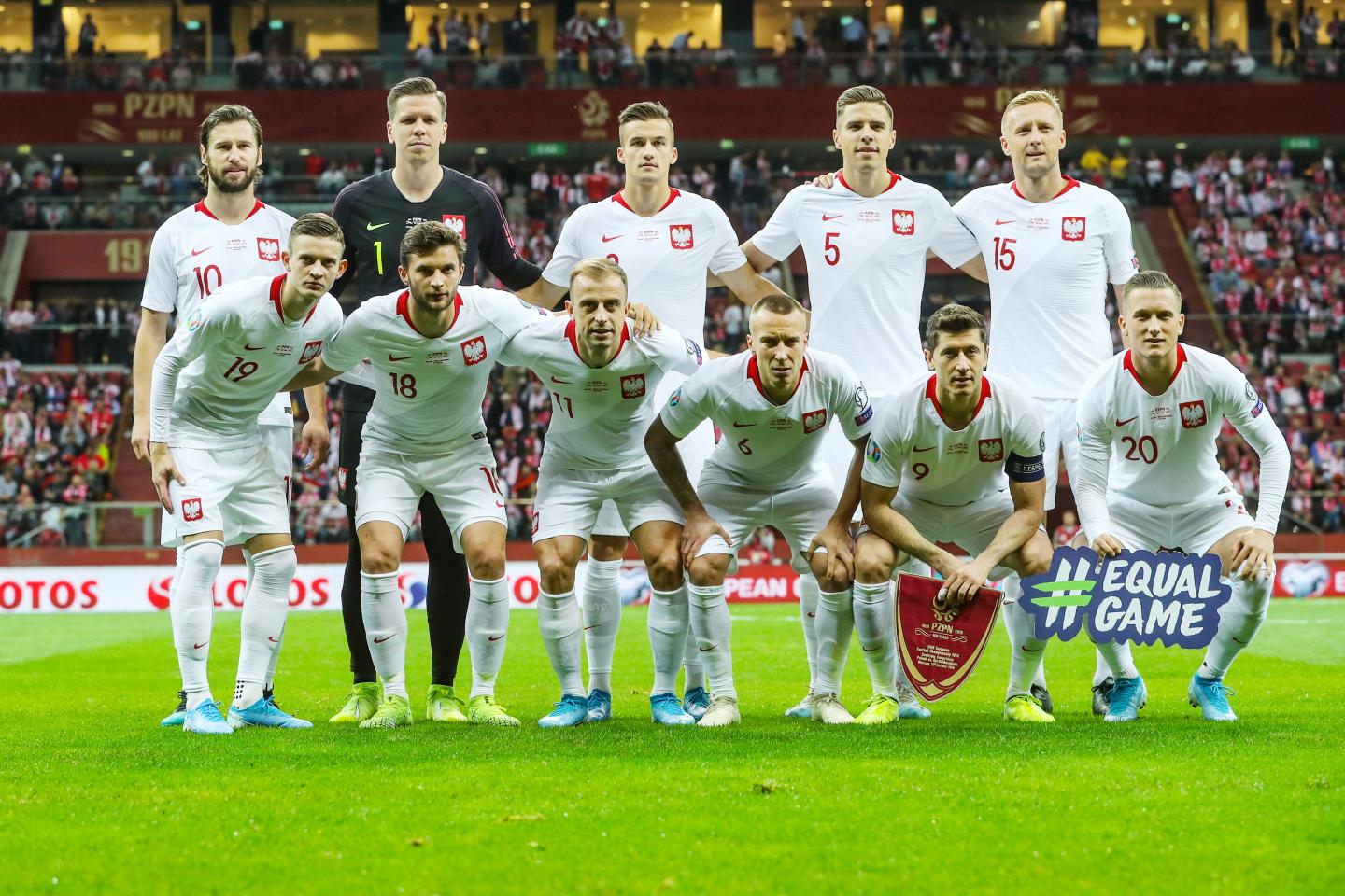 Reprezentacja Polski w meczu z Macedonią Północną