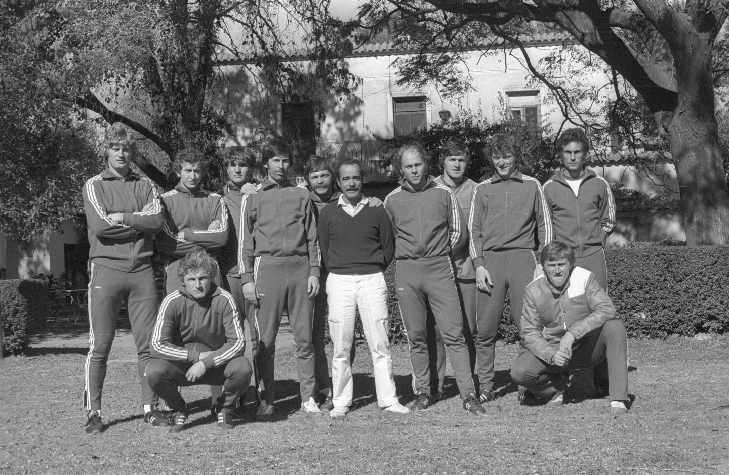 Polska mistrzostwa świata 1978 - ekipa w ośrodku Jockey Club w Rosario