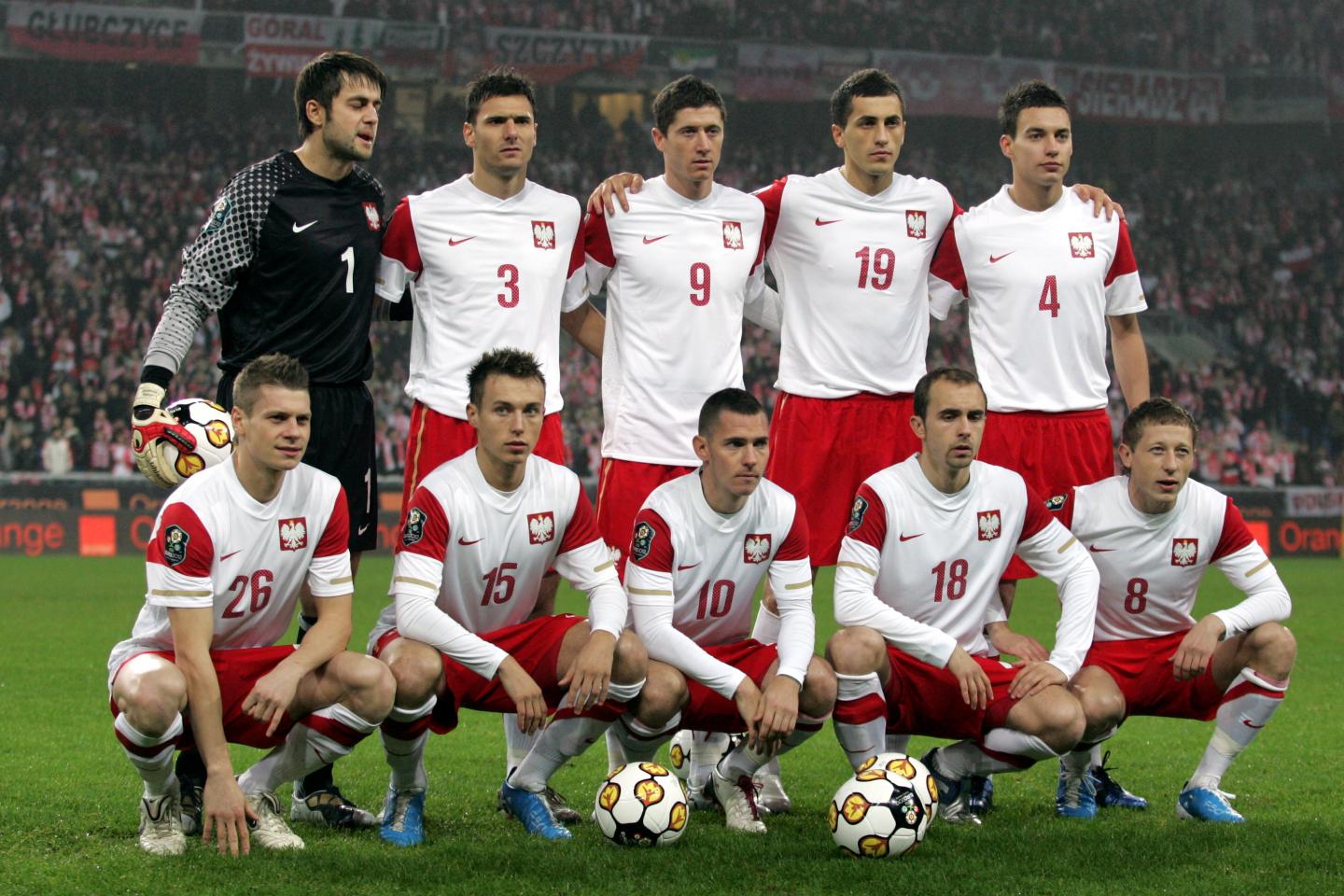 Reprezentacja Polski przed meczem z Wybrzeżem Kości Słoniowej.