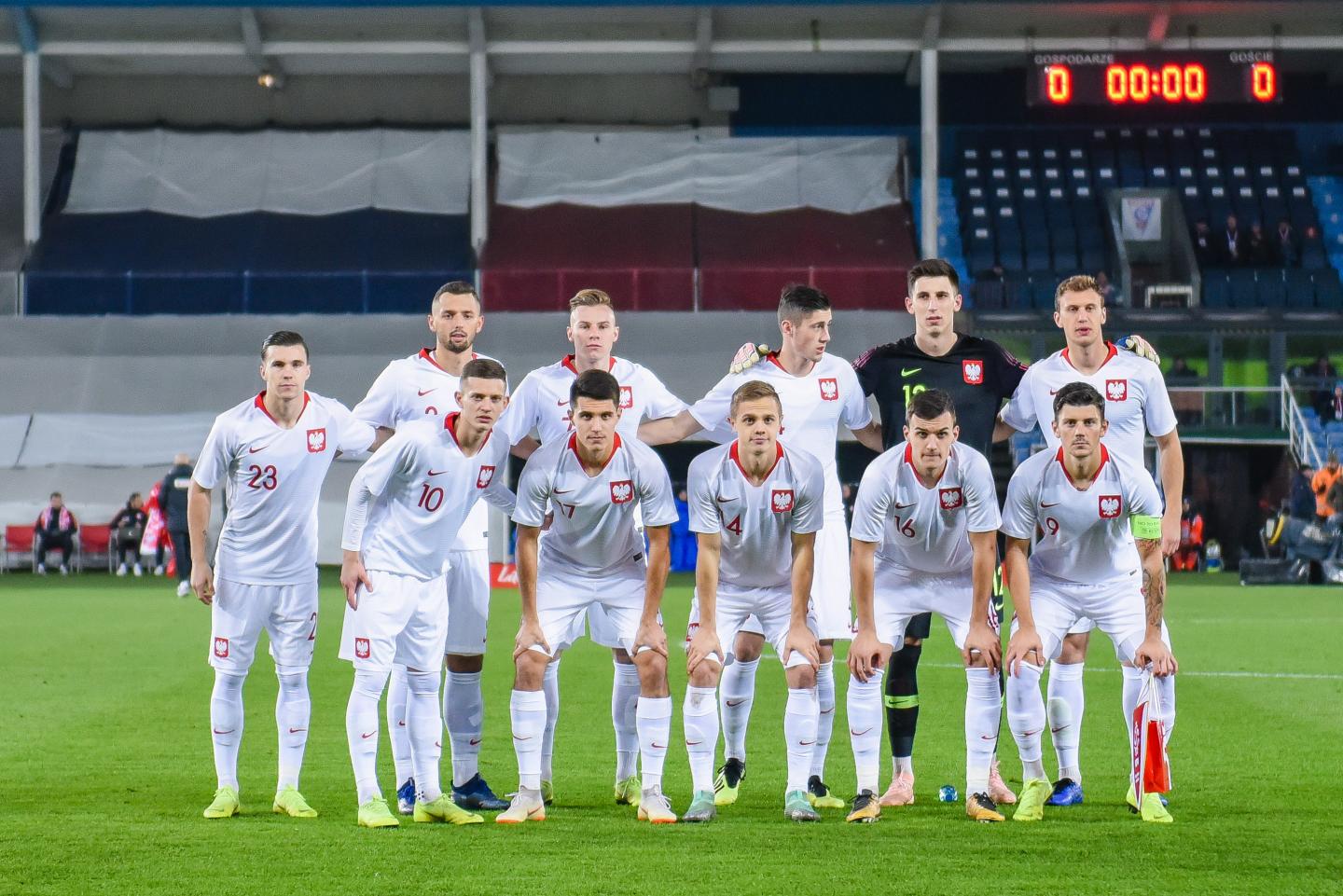 Reprezentacja Polski do lat 21 przed meczem Portugalią w Zabrzu