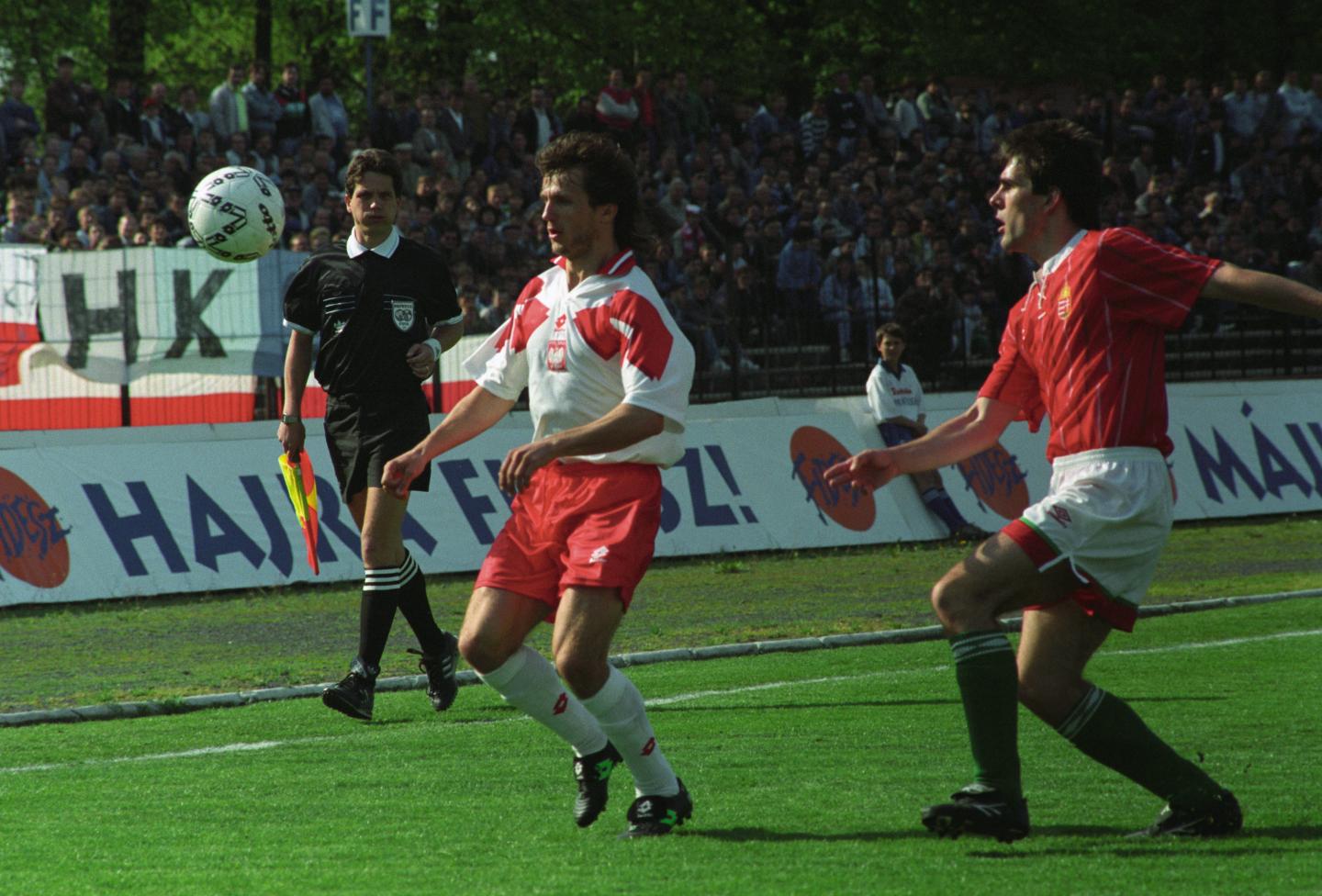 Dla Romana Dąbrowskiego mecz z Węgrami w 1994 roku był ostatnim występem w reprezentacji Polski na długie lata.