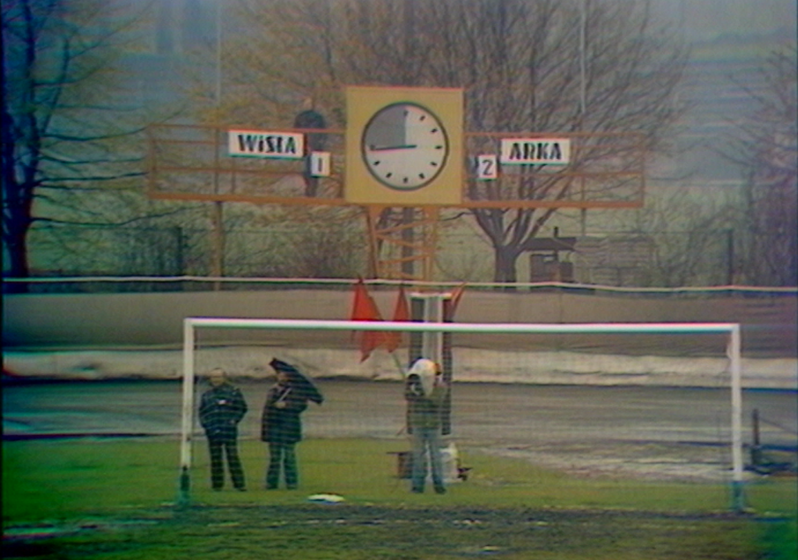 Zegar na stadionie Motoru Lublin 
