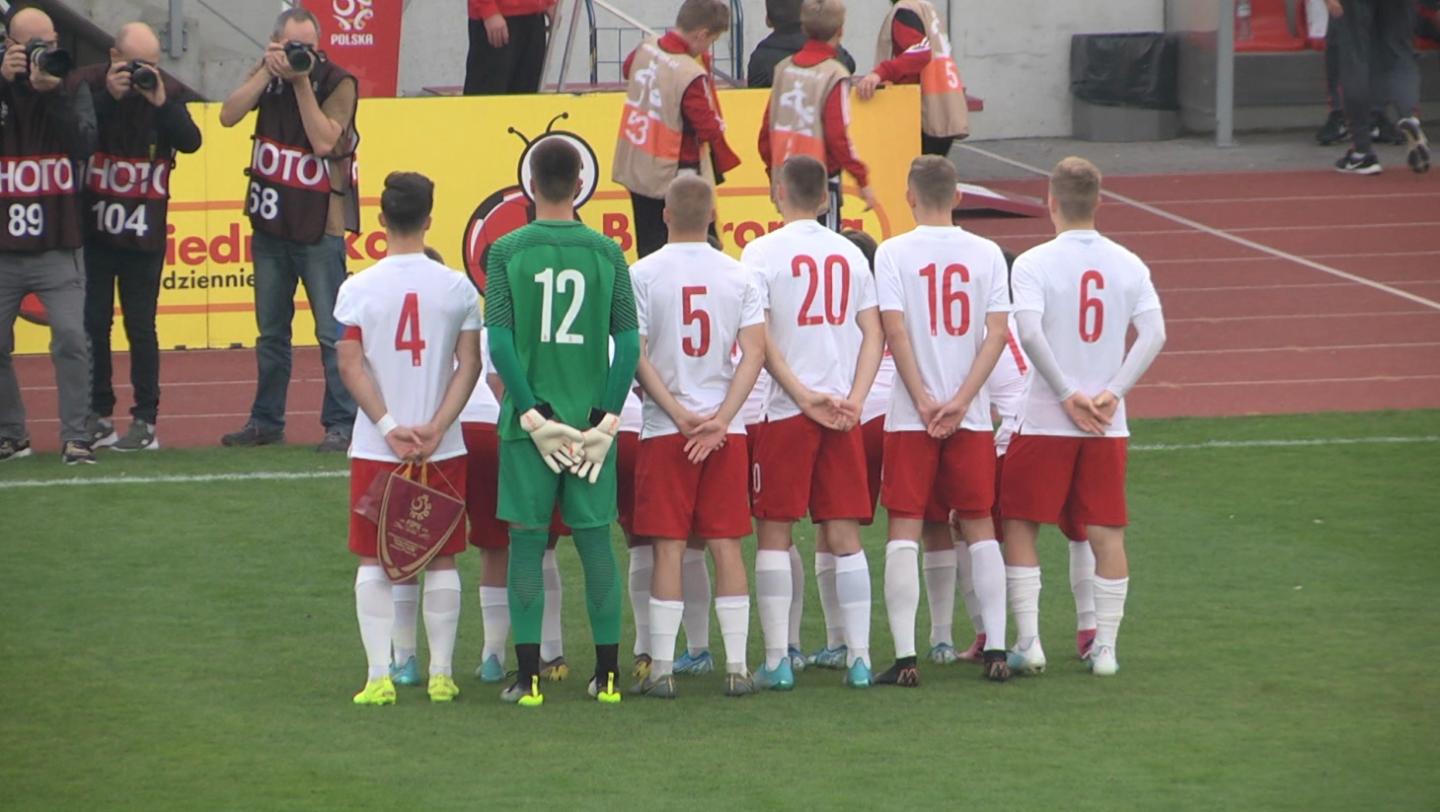 Zdjęcie z meczu Polska - Belgia 2:2 U-17 (15.10.2019).