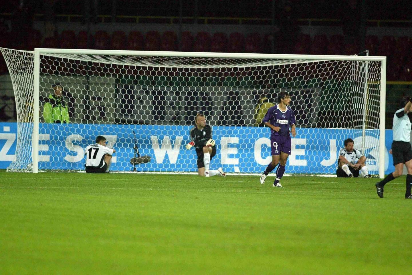 Legia Warszawa - Austria Wiedeń 1:3 (30.09.2004)