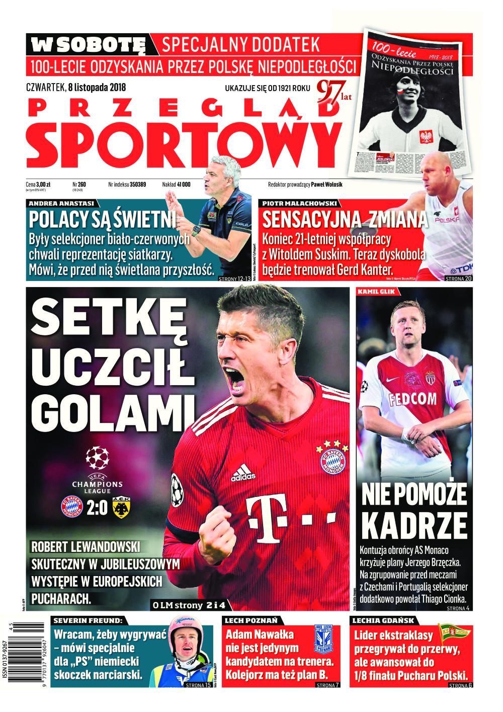 Resovia - Lechia Gdańsk 1:3 (07.11.2018) Przegląd Sportowy