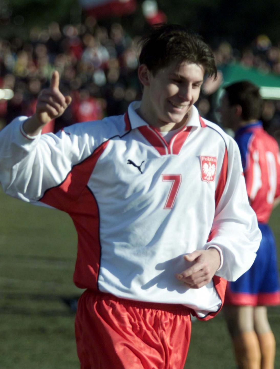 Polska - Armenia 1:1 (27.03.2001) U21 Euzebiusz Smolarek