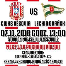Resovia - Lechia Gdańsk 1:3 (07.11.2018)
