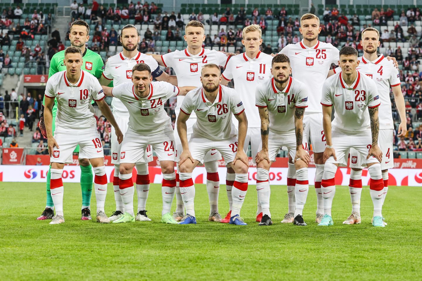 Polska - Rosja 1:1 (01.06.2021) Reprezentacja Polski przed meczem z Rosją