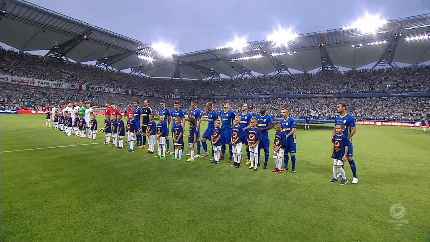 Legia Warszawa - Arka Gdynia 1:1, k. 3-4 (07.07.2017).