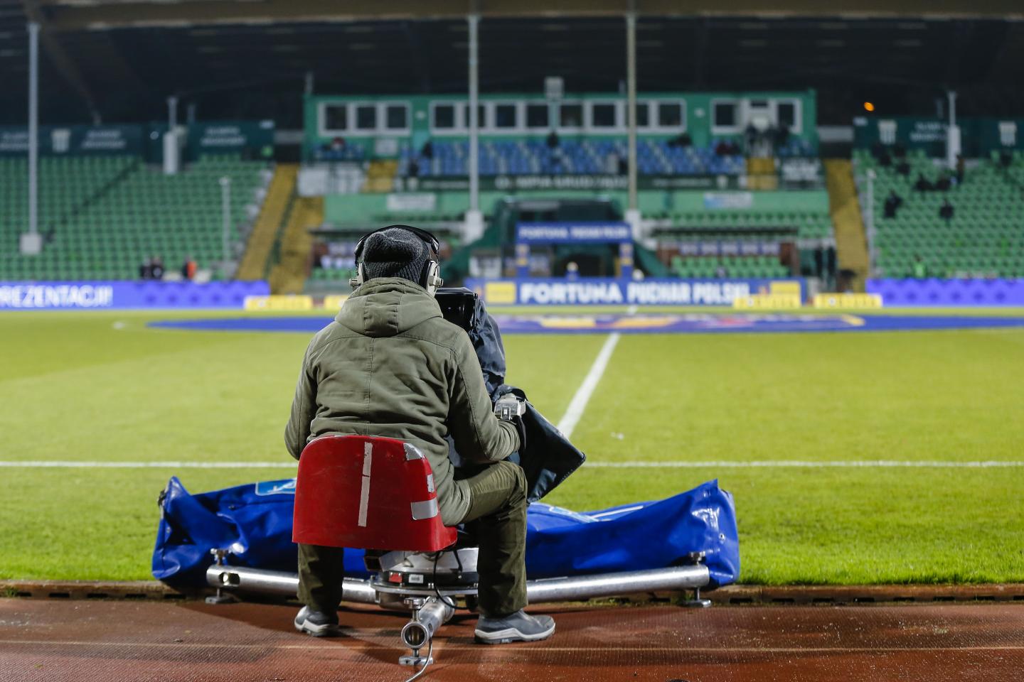 Olimpia Grudziądz - Lechia Gdańsk 0:1, 17.11.2020 Kamera