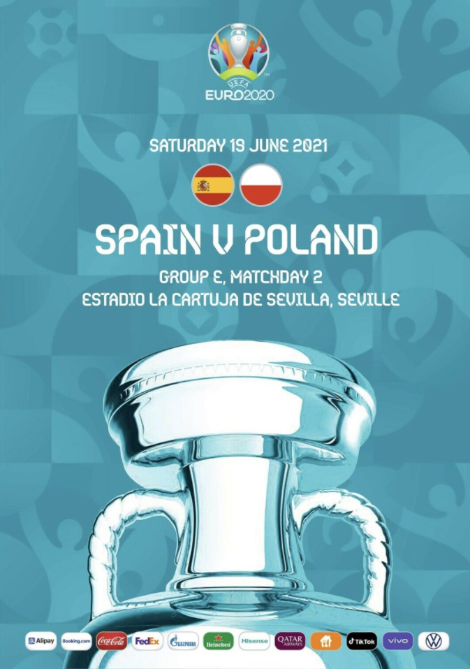 program meczowy hiszpania - polska (19.06.2021)