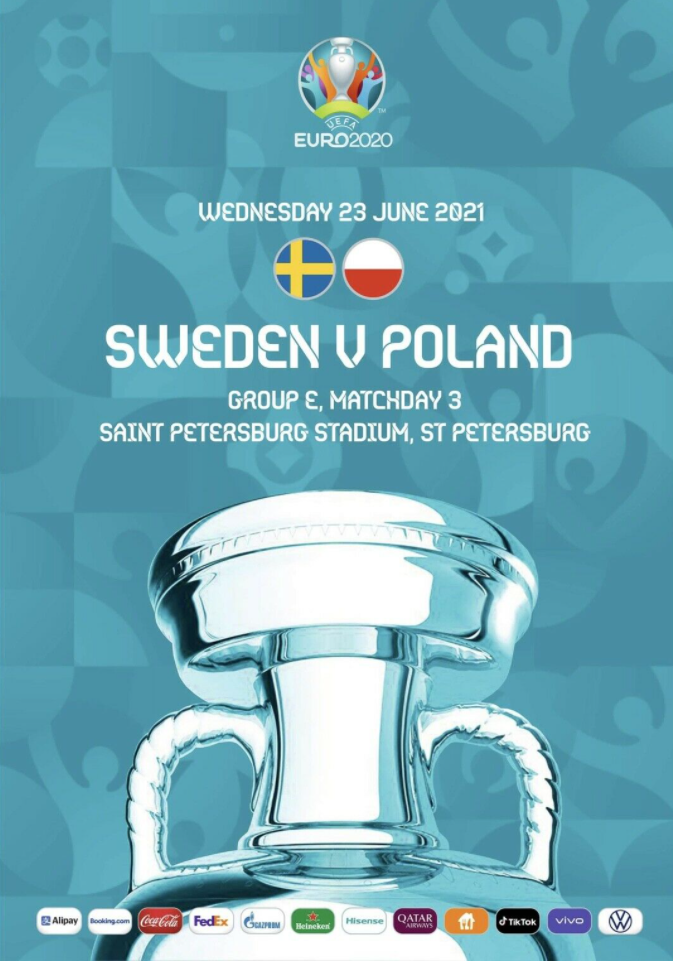 program meczowy szwecja - polska (23.06.2021)