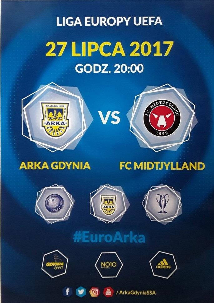 Folder Arka Gdynia - FC Midtjylland 3:2 (27.07.2017).