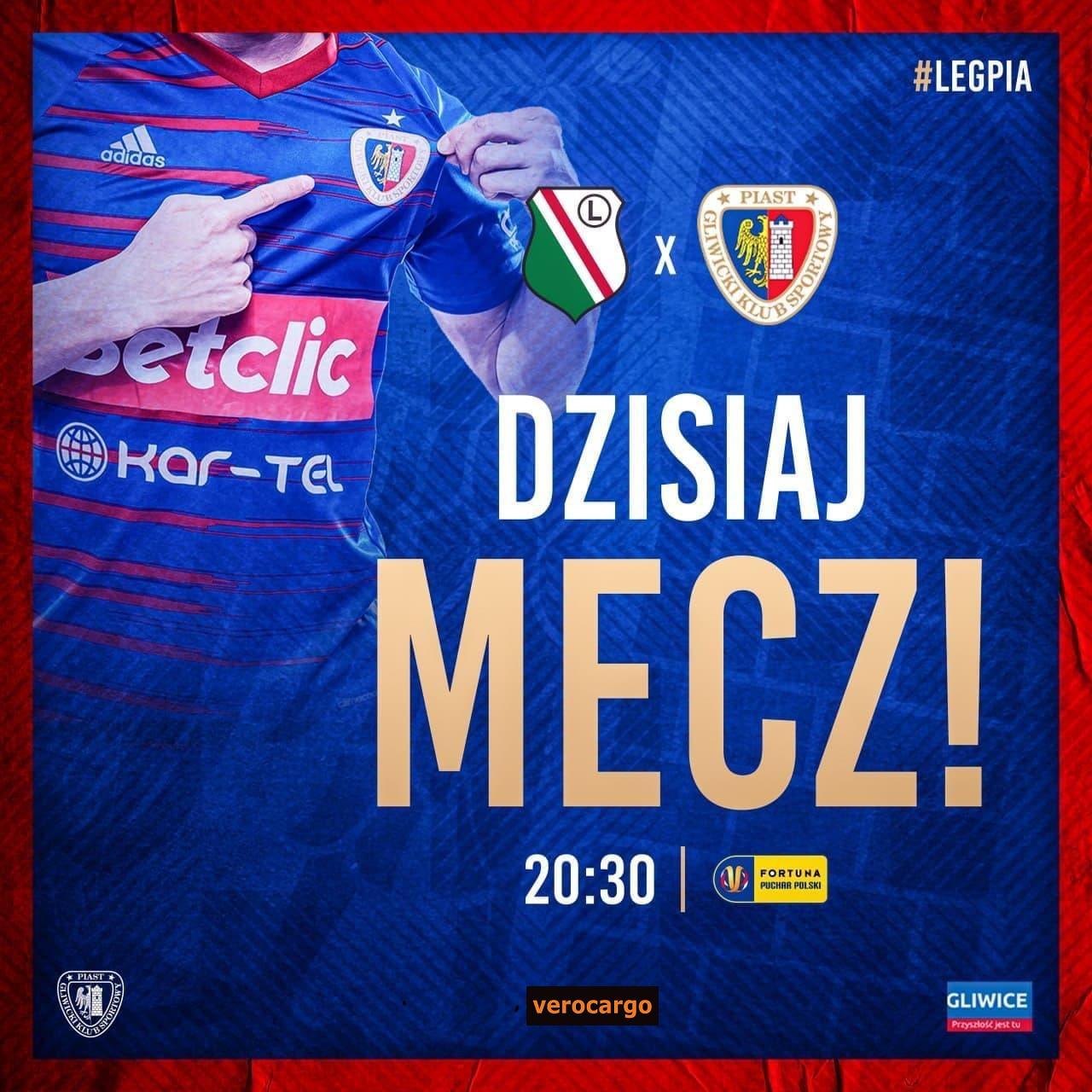 Legia Warszawa - Piast Gliwice 1:2 (03.03.2021)