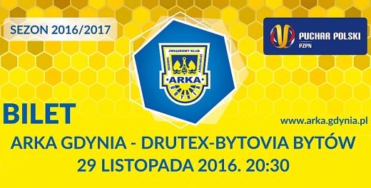 Arka Gdynia - Bytovia Bytów 1:0 (29.11.2016)