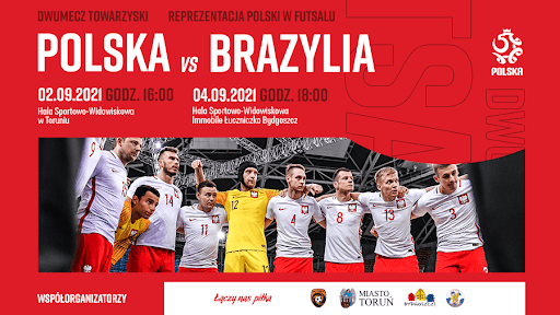 Polska - Brazylia 1:4 (02.09.2021) futsal