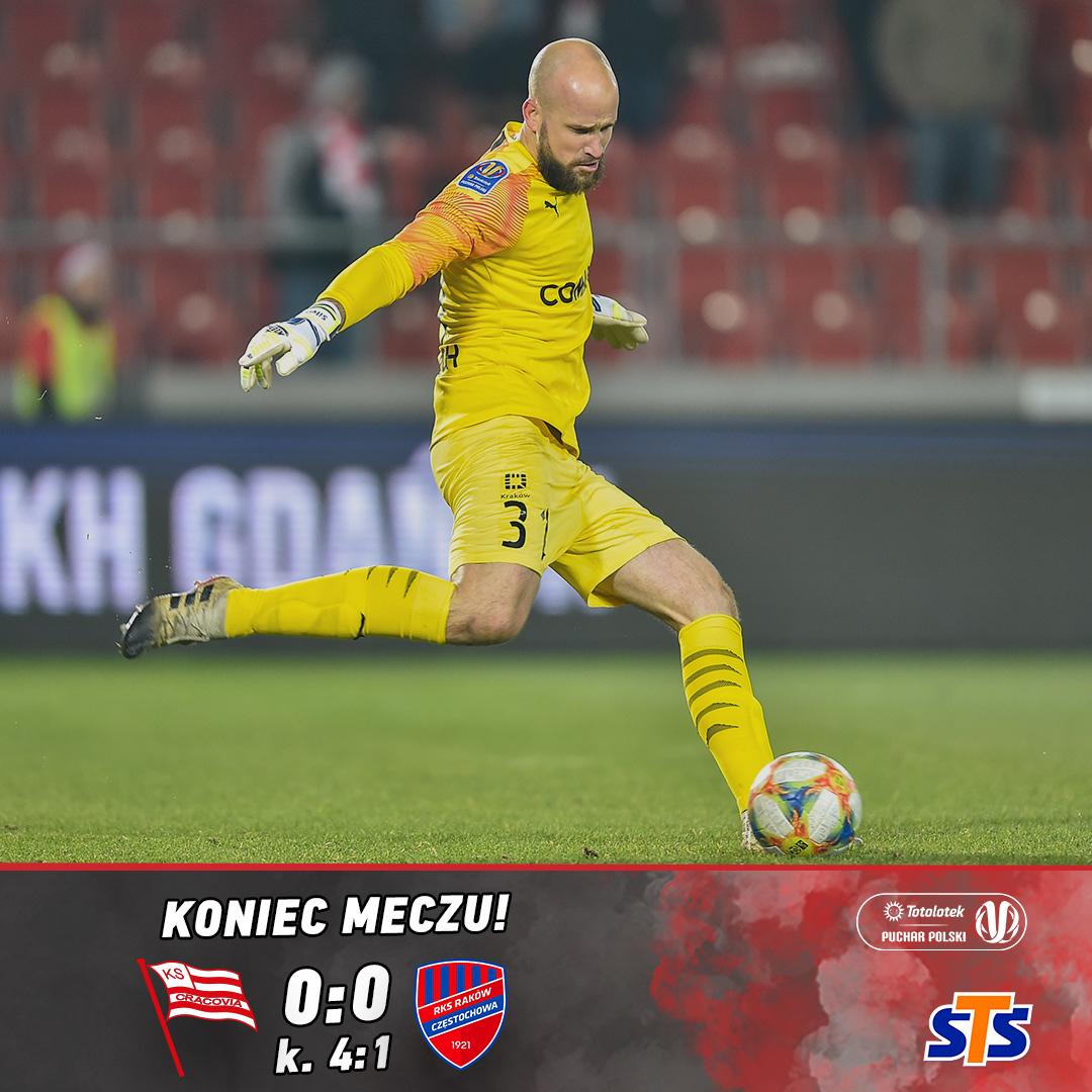 Cracovia - Raków Częstochowa 0:0, k. 4-1 (05.12.2019)