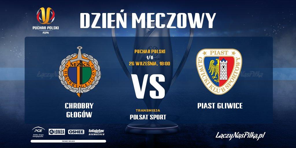 Chrobry Głogów - Piast Gliwice 2:1 (26.09.2017)