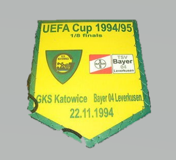 Proporczyk GKS Katowice - Bayer 04 Leverkusen 1:4 (22.11.1994)