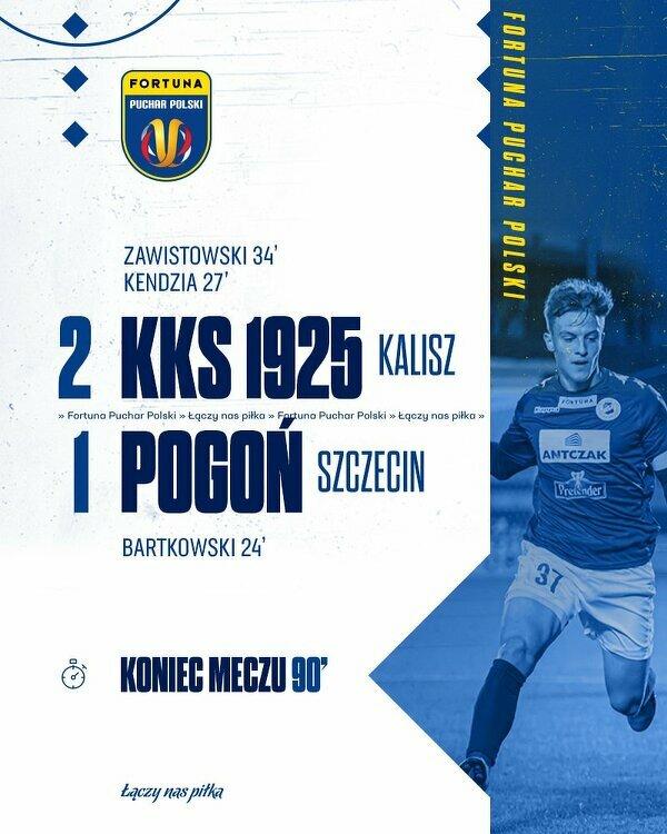 KKS Kalisz - Pogoń Szczecin 2:1 (21.09.2021)