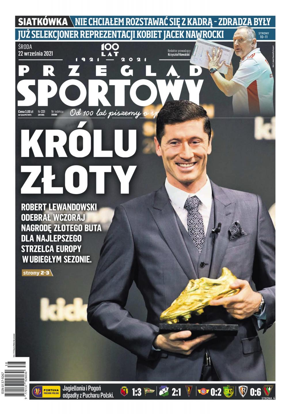 KKS Kalisz - Pogoń Szczecin 2:1 (21.09.2021) Przegląd Sportowy
