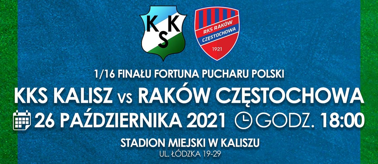 KKS Kalisz - Raków Częstochowa 1:2 (26.10.2021)