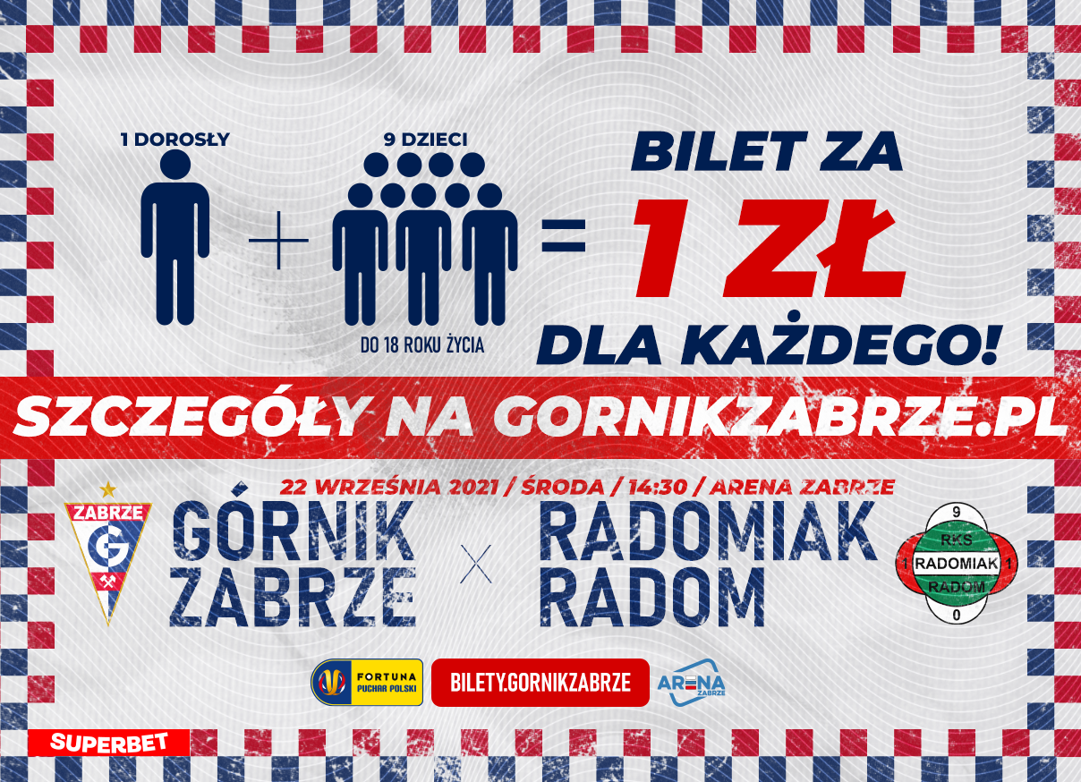 Górnik Zabrze - Radomiak Radom 2:0 (22.09.2021)