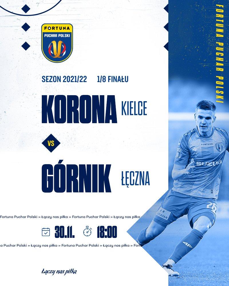 Korona Kielce - Górnik Łęczna 1:2 (30.11.2021)