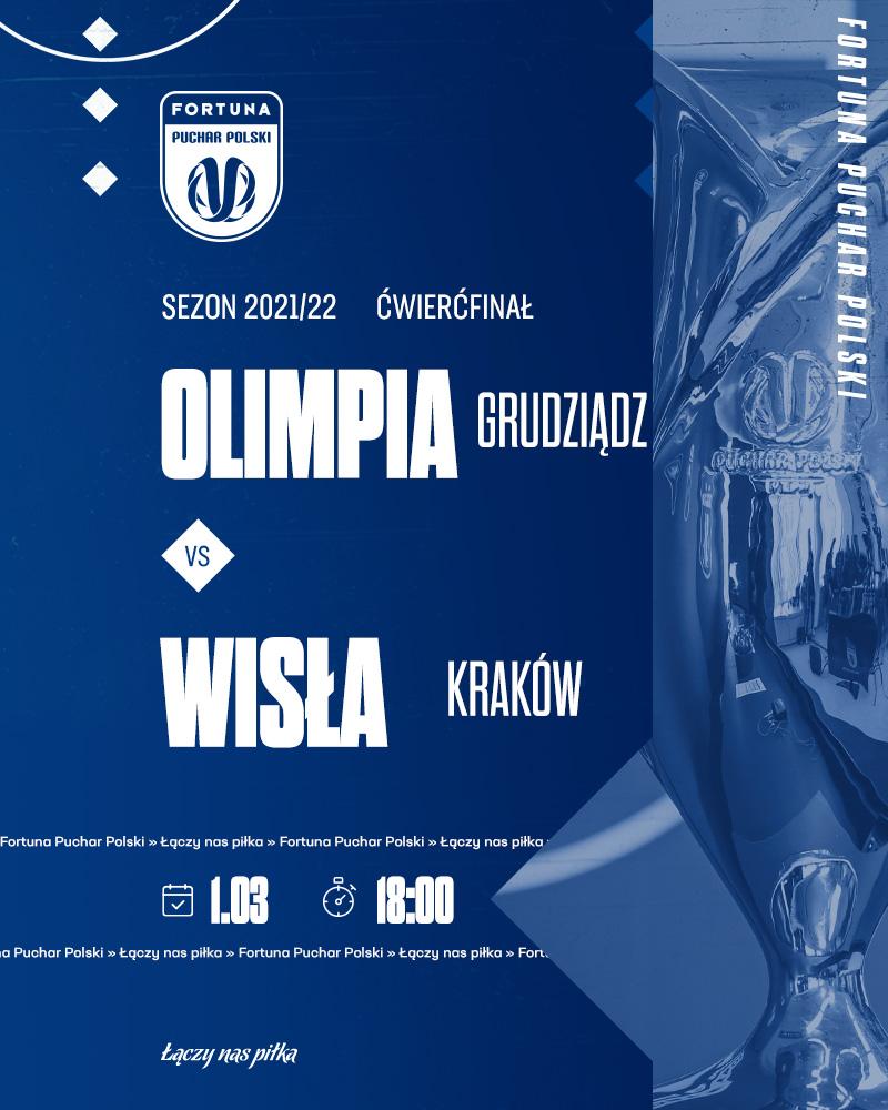 Olimpia Grudziądz - Wisła Kraków 1:1, k. 5-3 (01.03.2022)