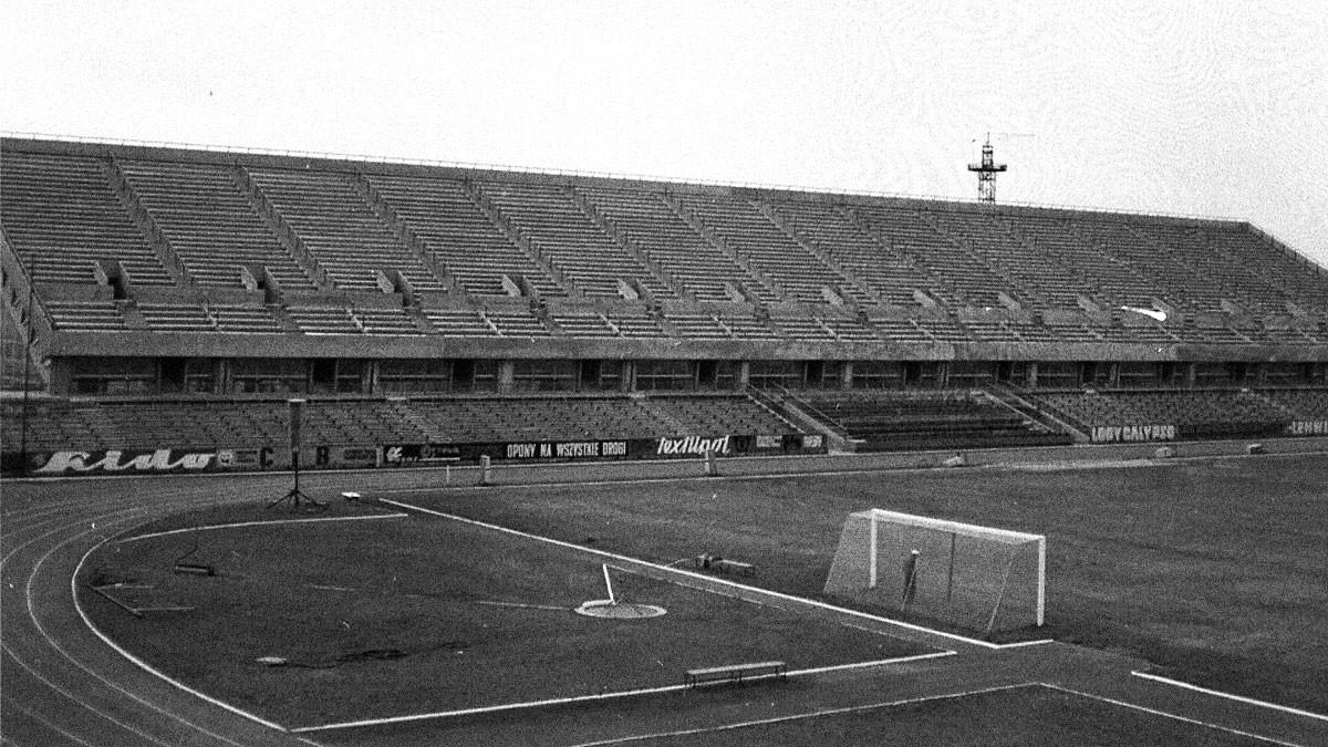 Stadion ŁKS Łódź (lata 60.).