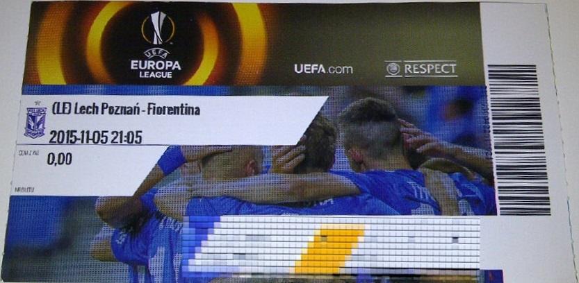 Lech Poznań - ACF Fiorentina 0:2 (05.11.2015)