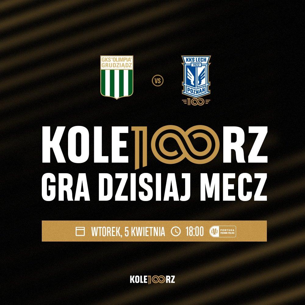 Olimpia Grudziądz - Lech Poznań 0:3 (05.04.2022)