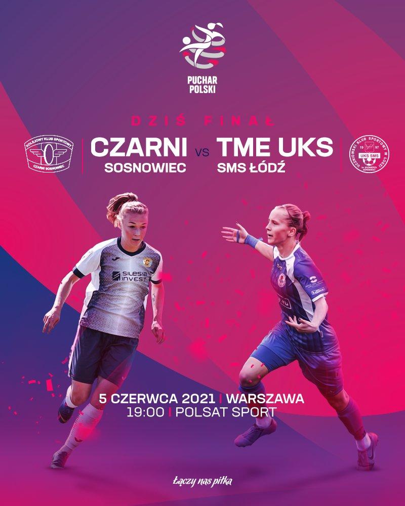 Plakat Czarni Sosnowiec - UKS SMS Łódź 1:0 (05.06.2021)