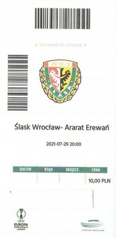 Śląsk Wrocław - Ararat Erywań 3:3 (29.07.2021)