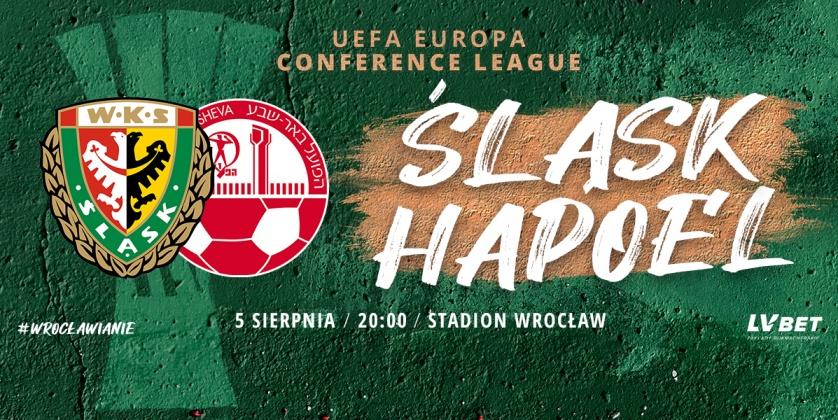 Śląsk Wrocław - Hapoel Beer Szewa 2:1 (05.08.2021)