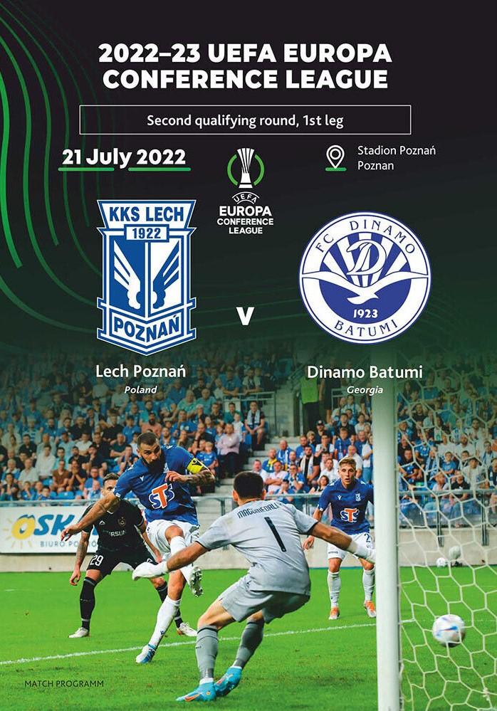 Lech Poznań - Dinamo Batumi 5:0 (21.07.2022)